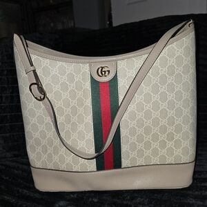 Gucci Beige and Red Women's Bag